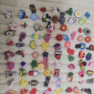 Colorful Kids Shoe & Accessory Charms - Multicolor Fun Pack